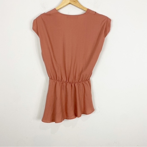 ZARA Belted Belted Wrap Top Bloggers Favorite - Picture 4 of 8